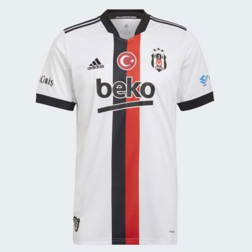 Tailandia Camiseta Besiktas Replica Primera Ropa 2021/22 Blanco